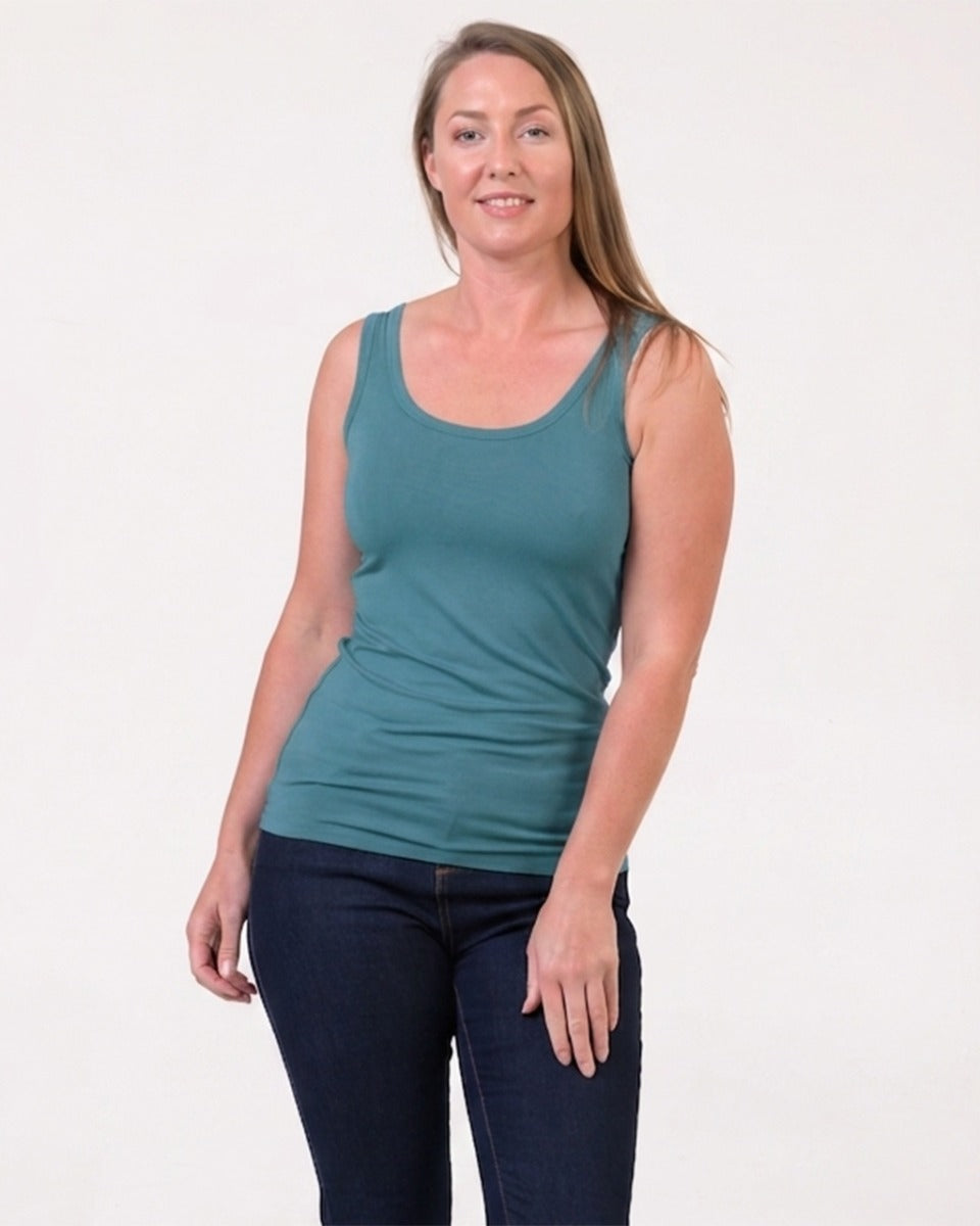 Bamboo Singlet Top