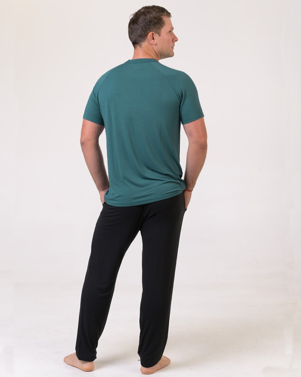Bamboo Men's Cuffed Leisure Pants