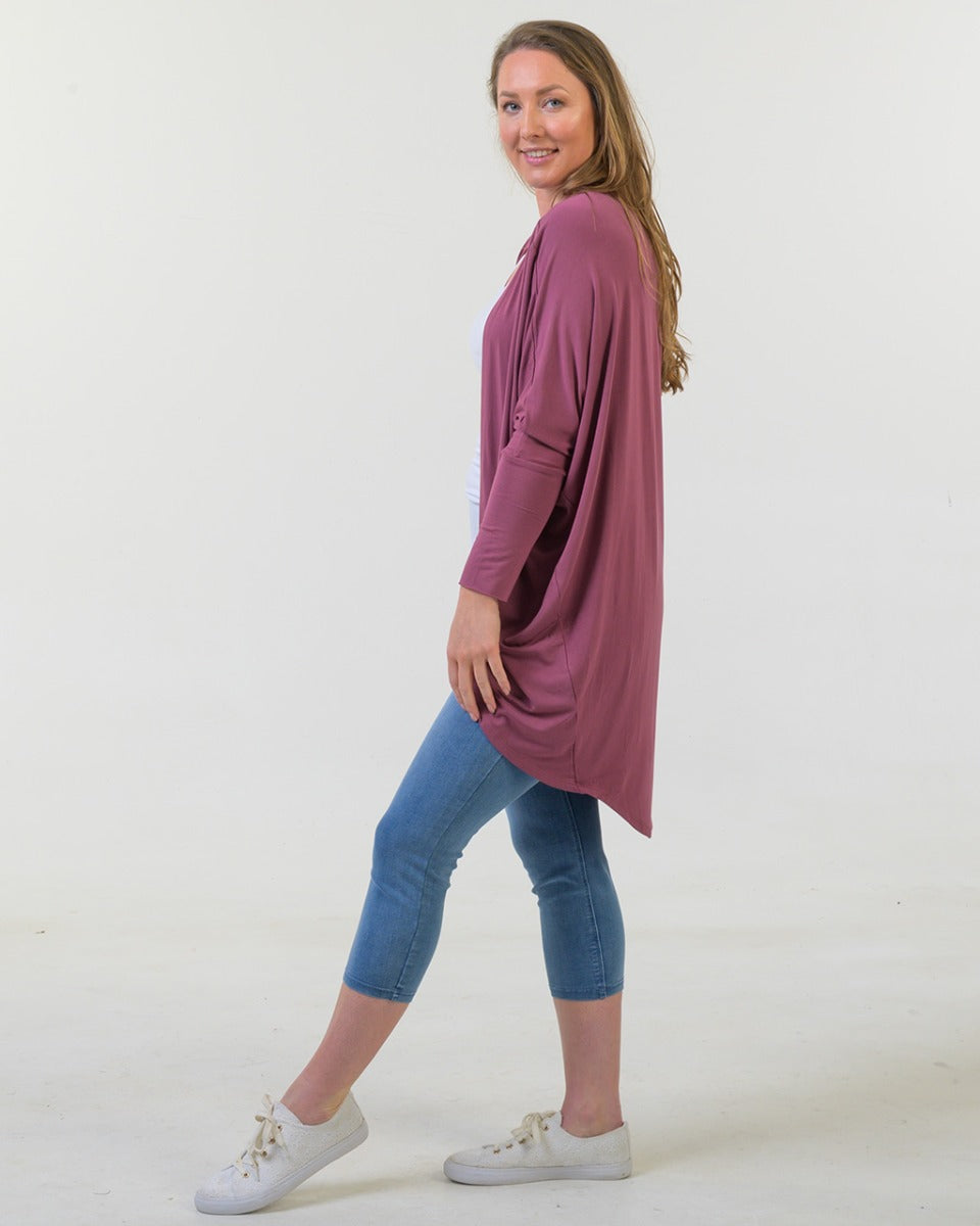 Bamboo Cocoon Cardigan