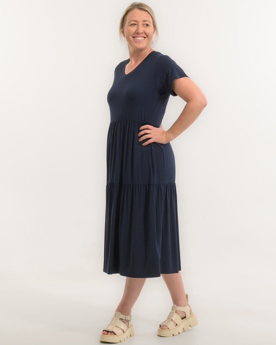 Bamboo Tiered Dress