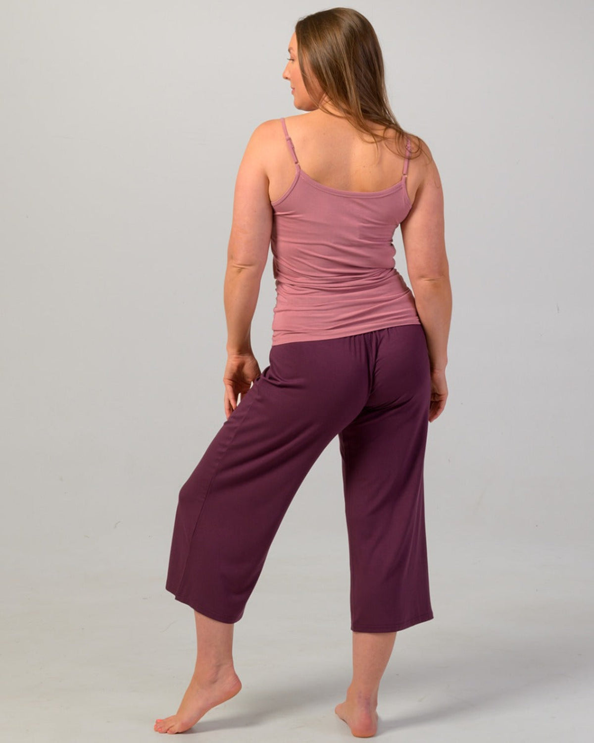 women 3/4 bamboo pants