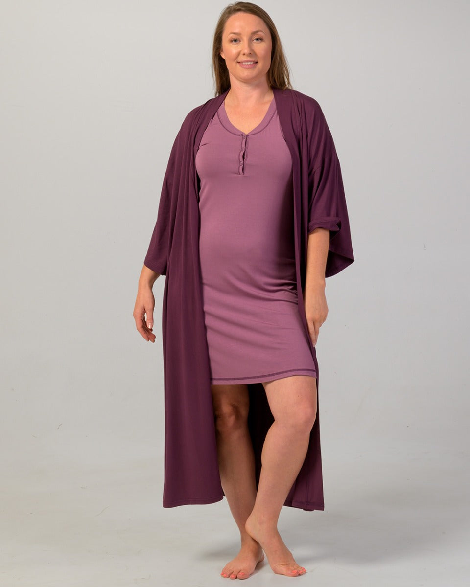 Bamboo Henley Nightie