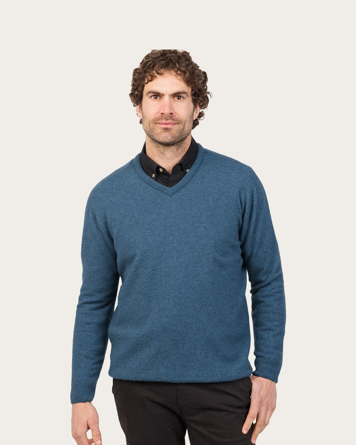 Possum Merino V-Neck Sweater