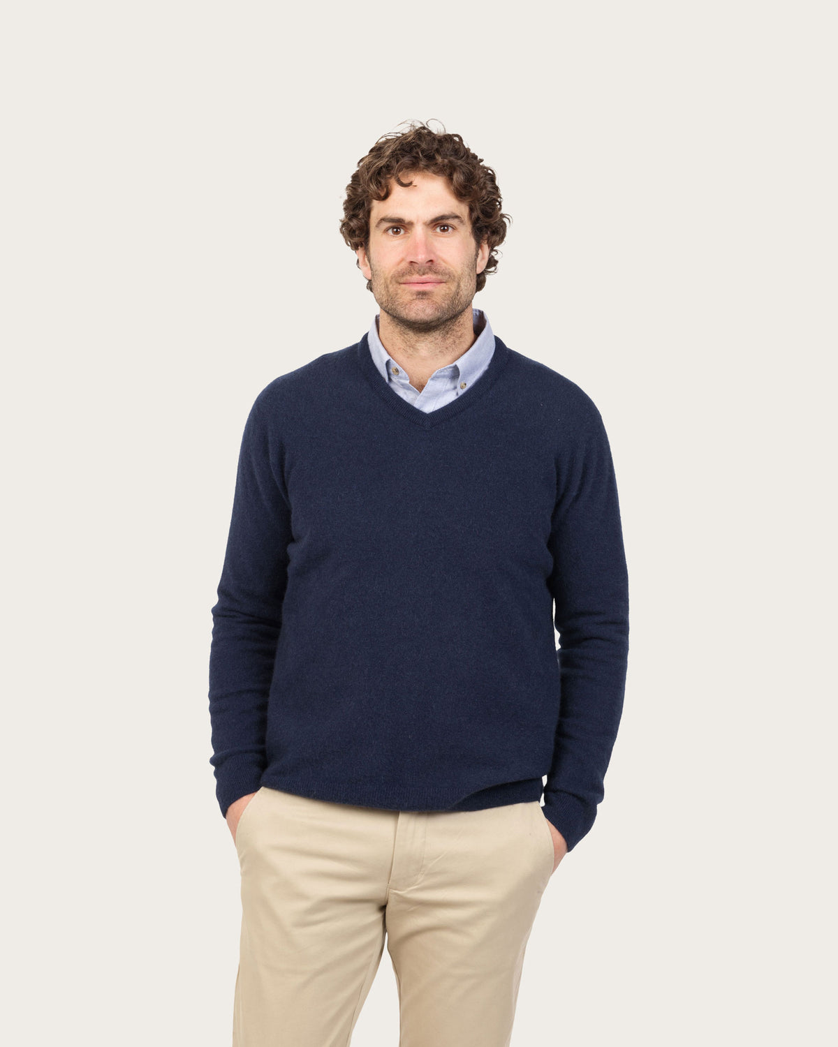 Possum Merino V-Neck Sweater