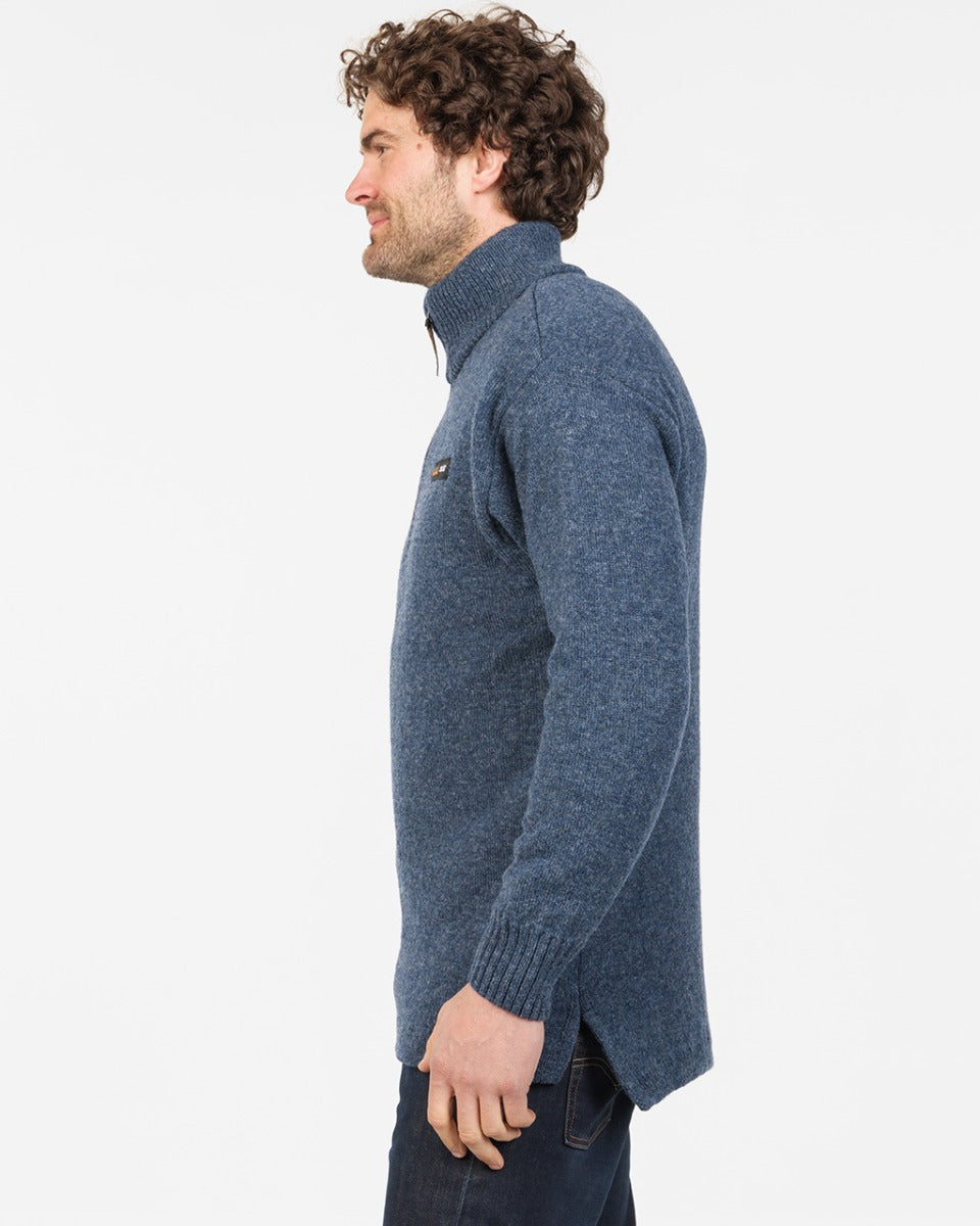 Possum & Wool Double Layer Extreme Half Zip