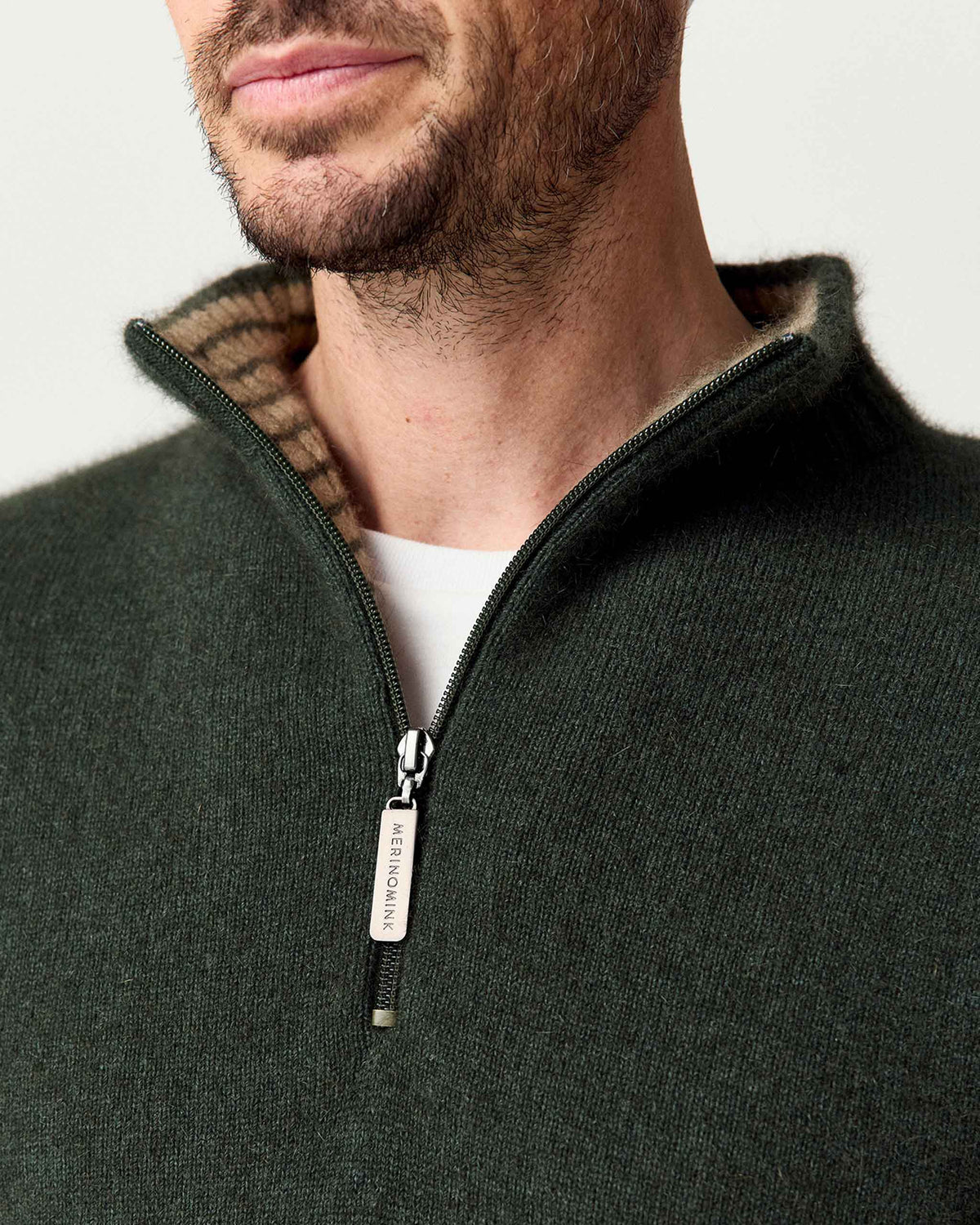 Possum Merino Whittaker Half Zip
