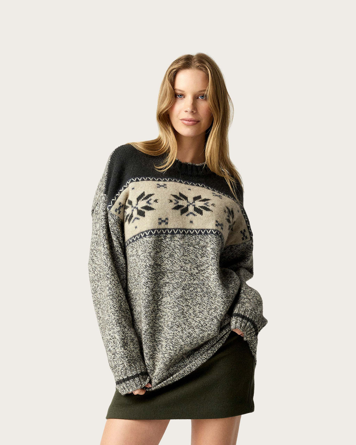 Possum Merino Heritage Alpine Sweater