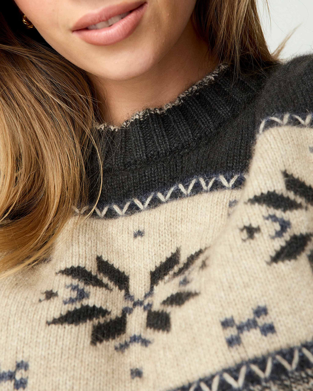 Possum Merino Heritage Alpine Sweater