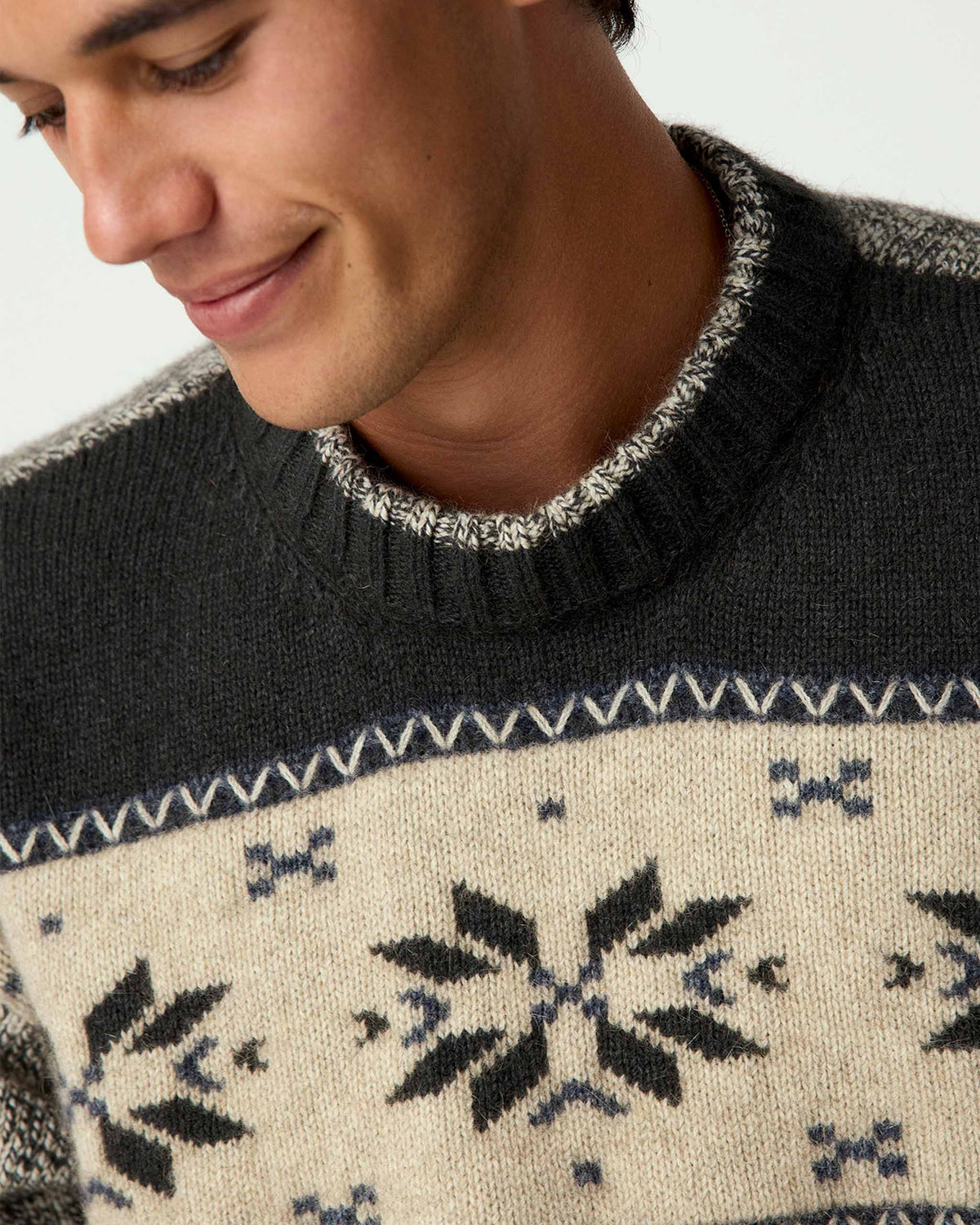 Possum Merino Heritage Alpine Sweater