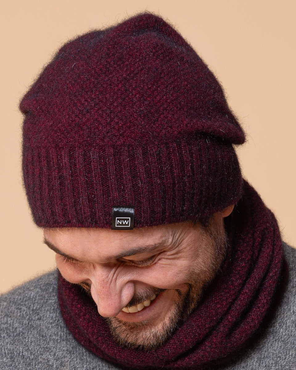 Possum Merino Moss Slouch Beanie