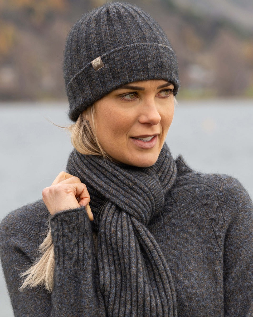 Possum Merino Rib Scarf