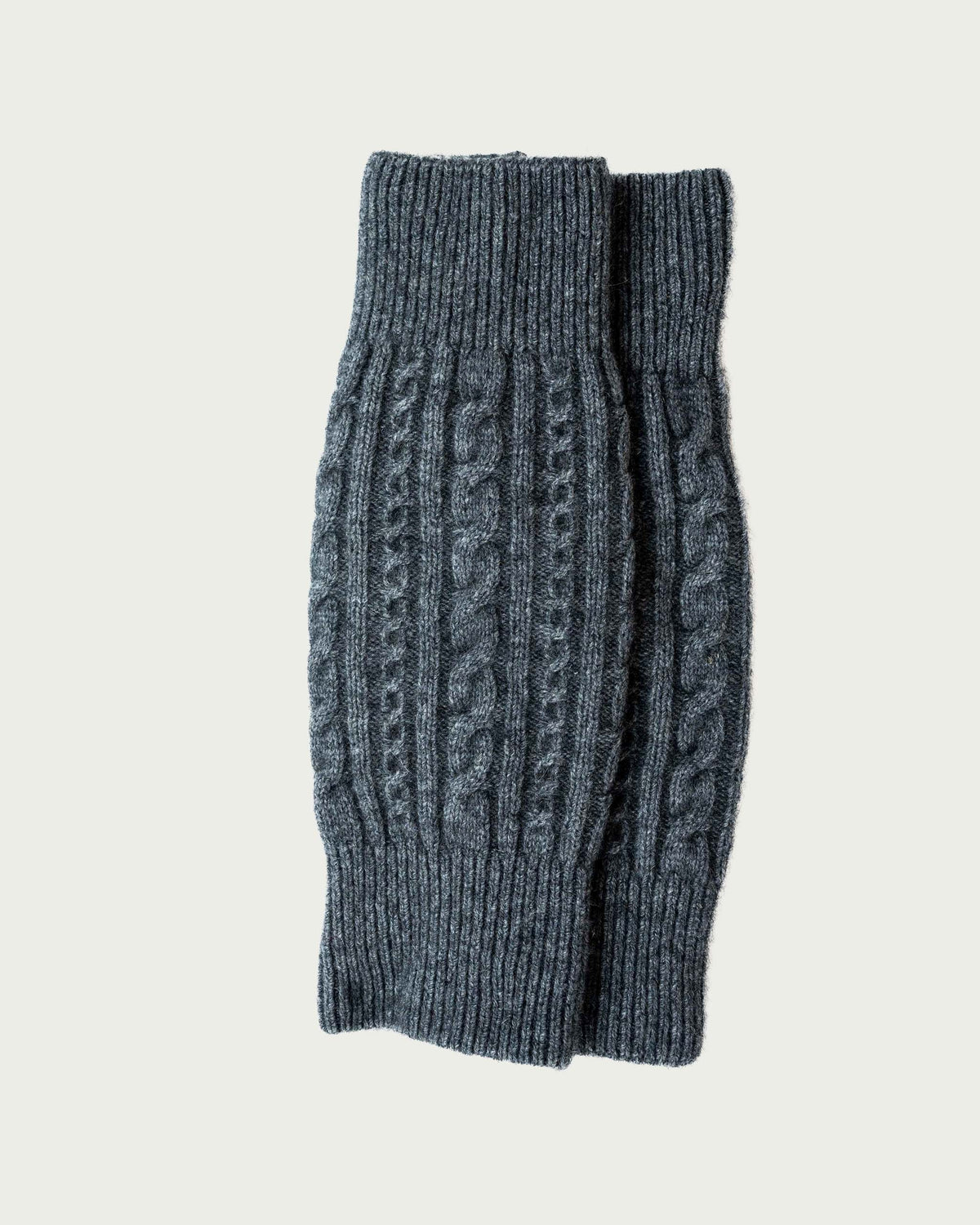 Possum Merino Cable Leg Warmers