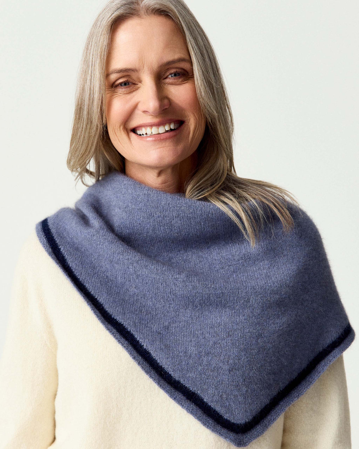 Possum Merino Stripe Kerchief