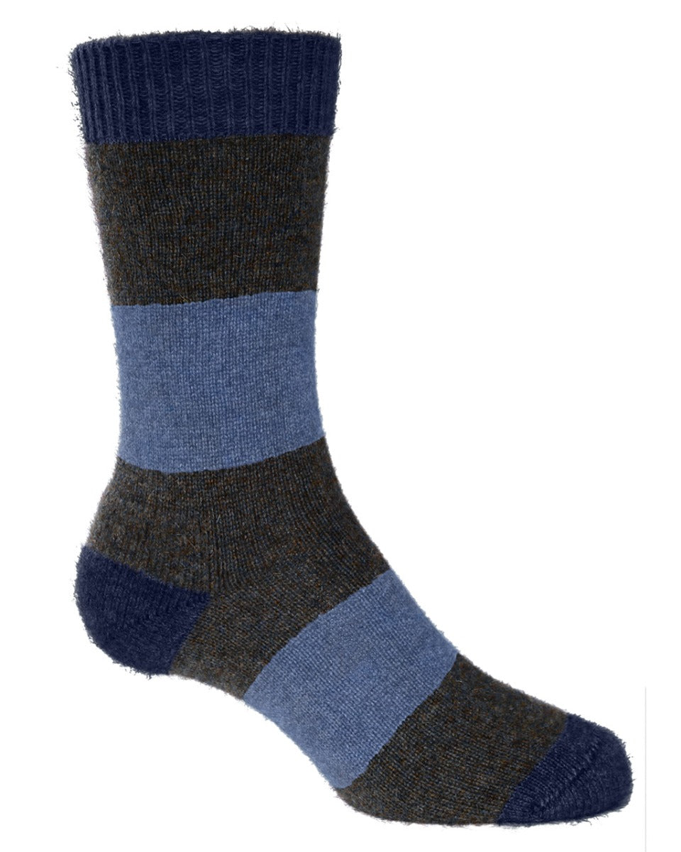 Possum Merino Hoop Socks