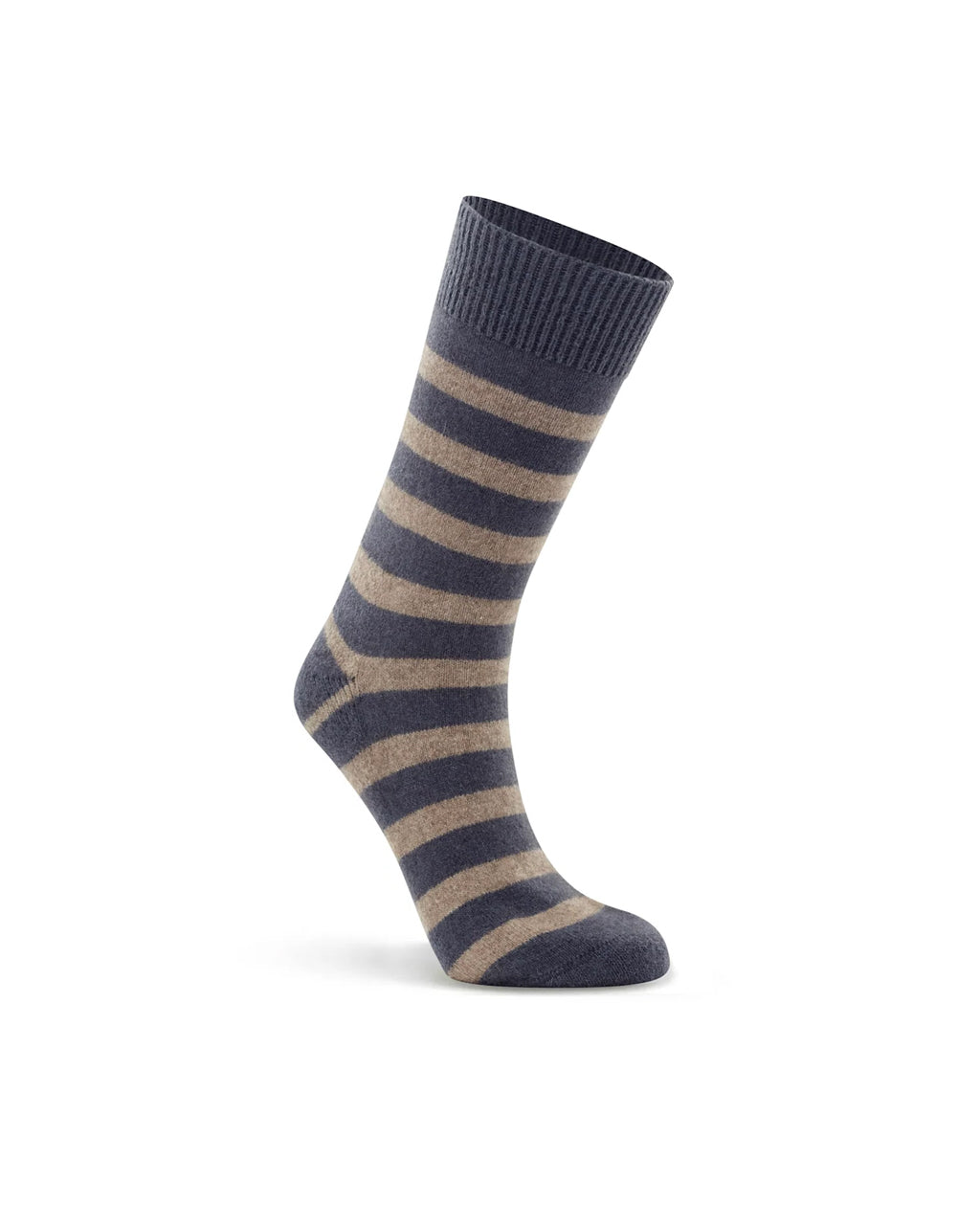 Possum Merino Striped Cushion Sole Socks
