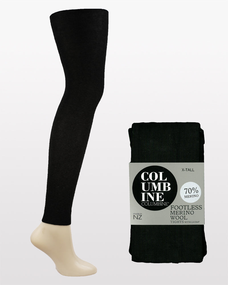 Merino Footless Tights