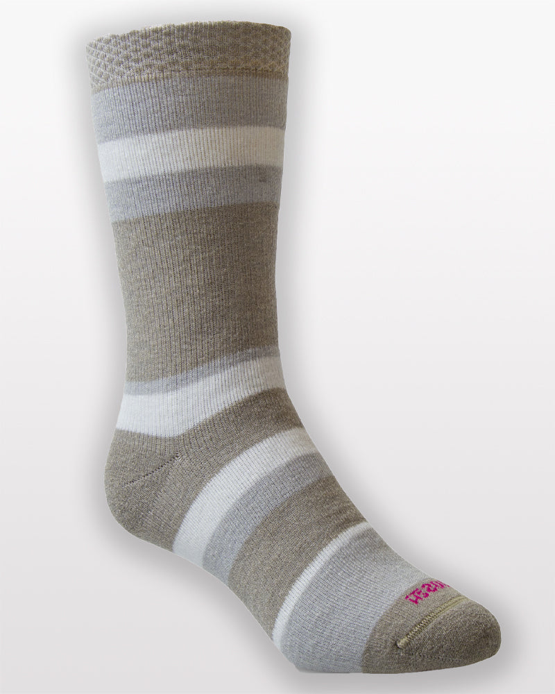 Merino Daily Stride Cushion Stripe Socks