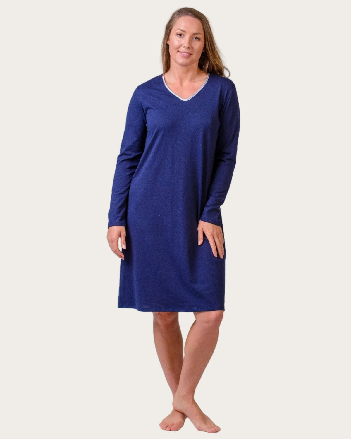 Superfine Merino Jersey Nightshirt