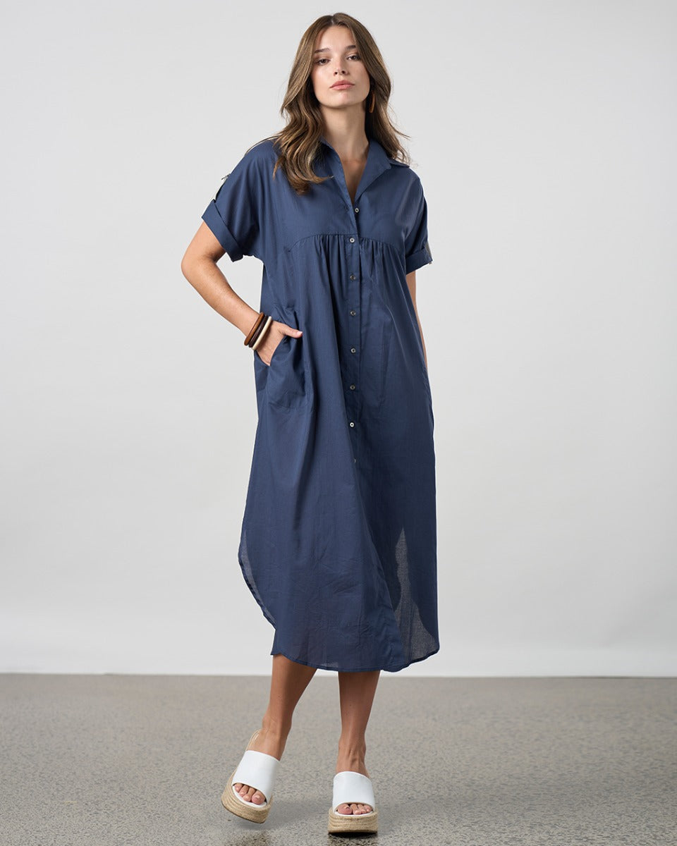 Madly Sweetly Breeze Shirt Dress