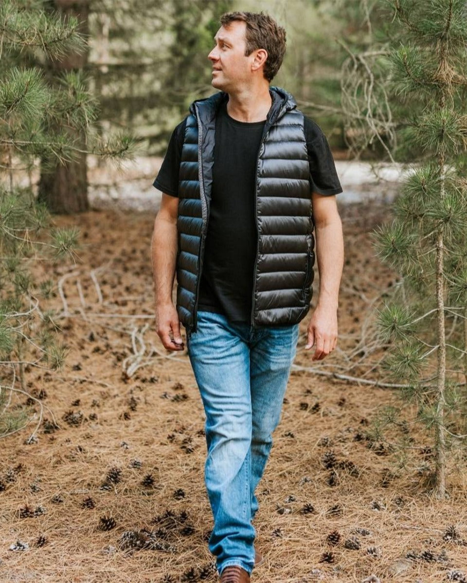 Moke Men's Down Sleeveless Jacket