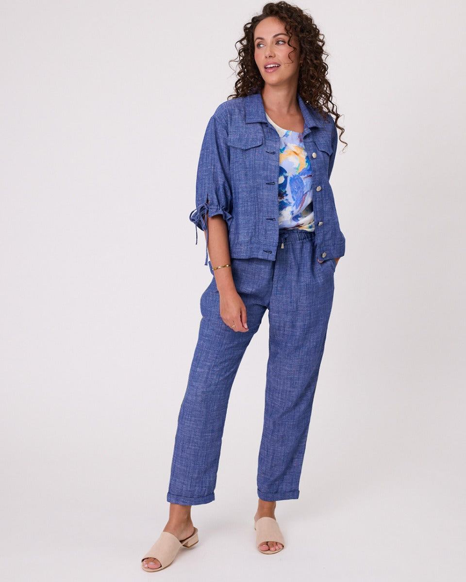 Classified Venice Linen Blend Pant