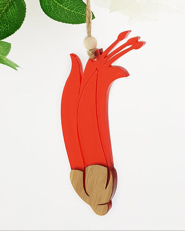 NZ Flower Hanging Ornament