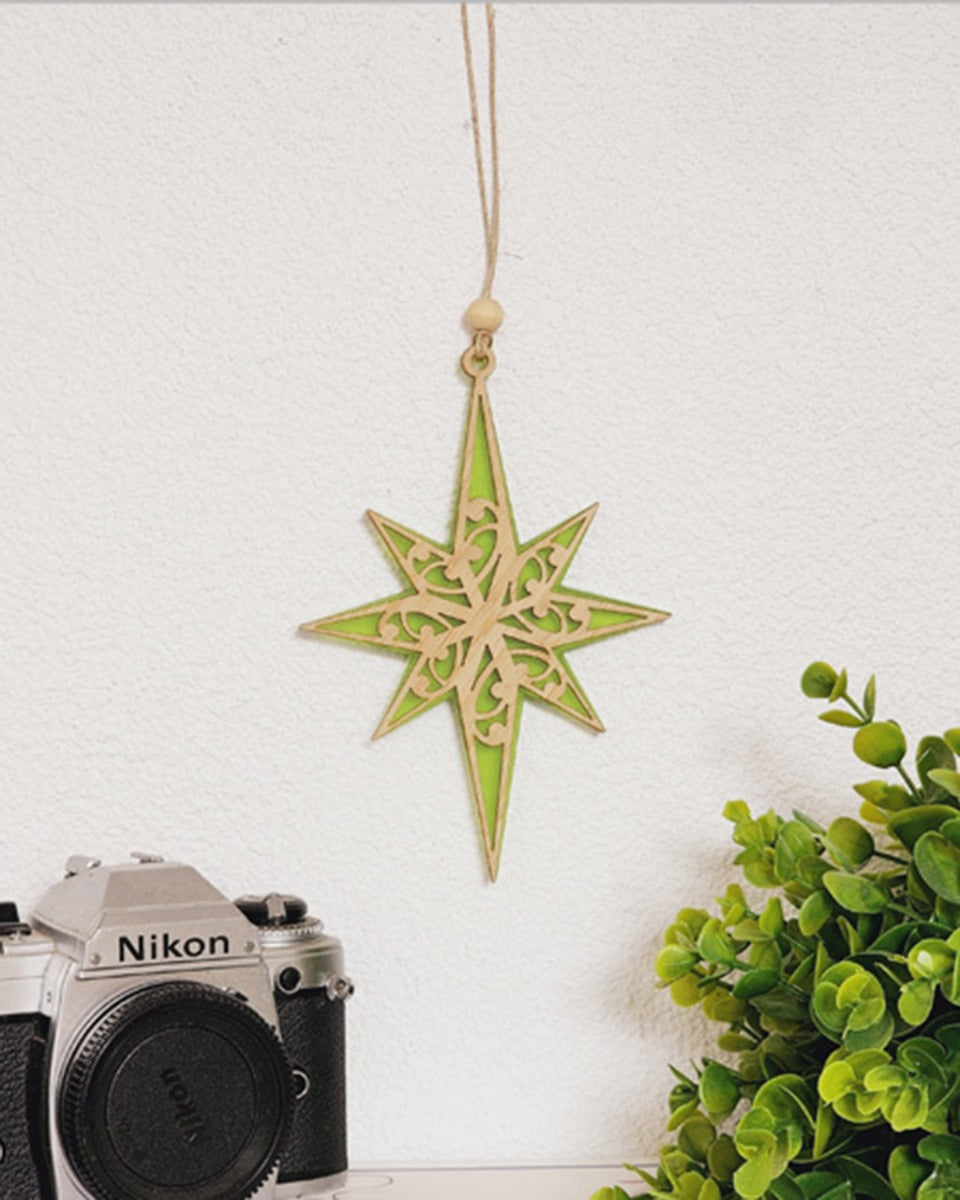 NZ Star Hanging Decoration