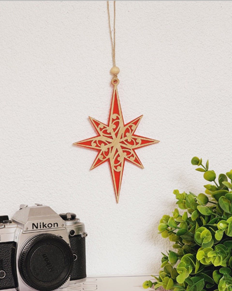 NZ Star Hanging Decoration