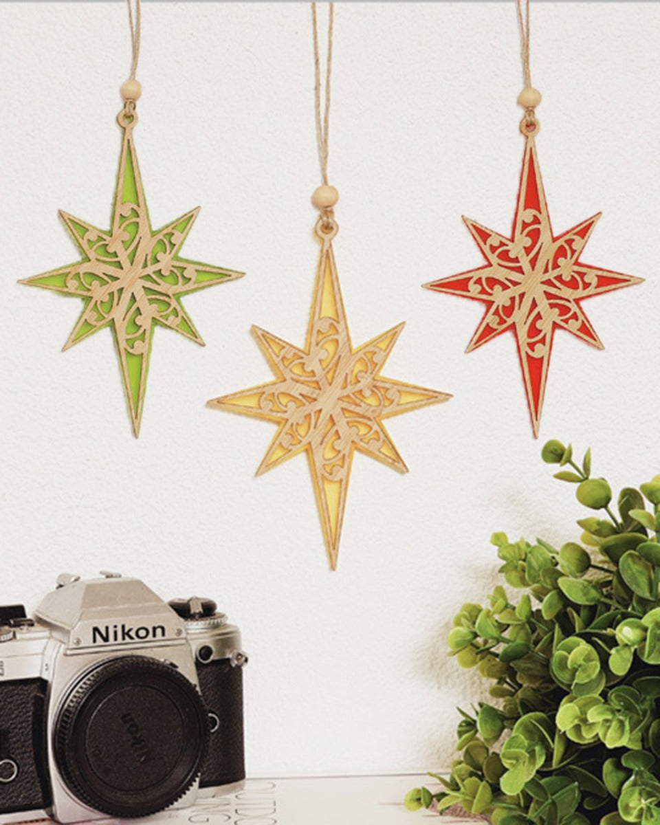 NZ Star Hanging Decoration