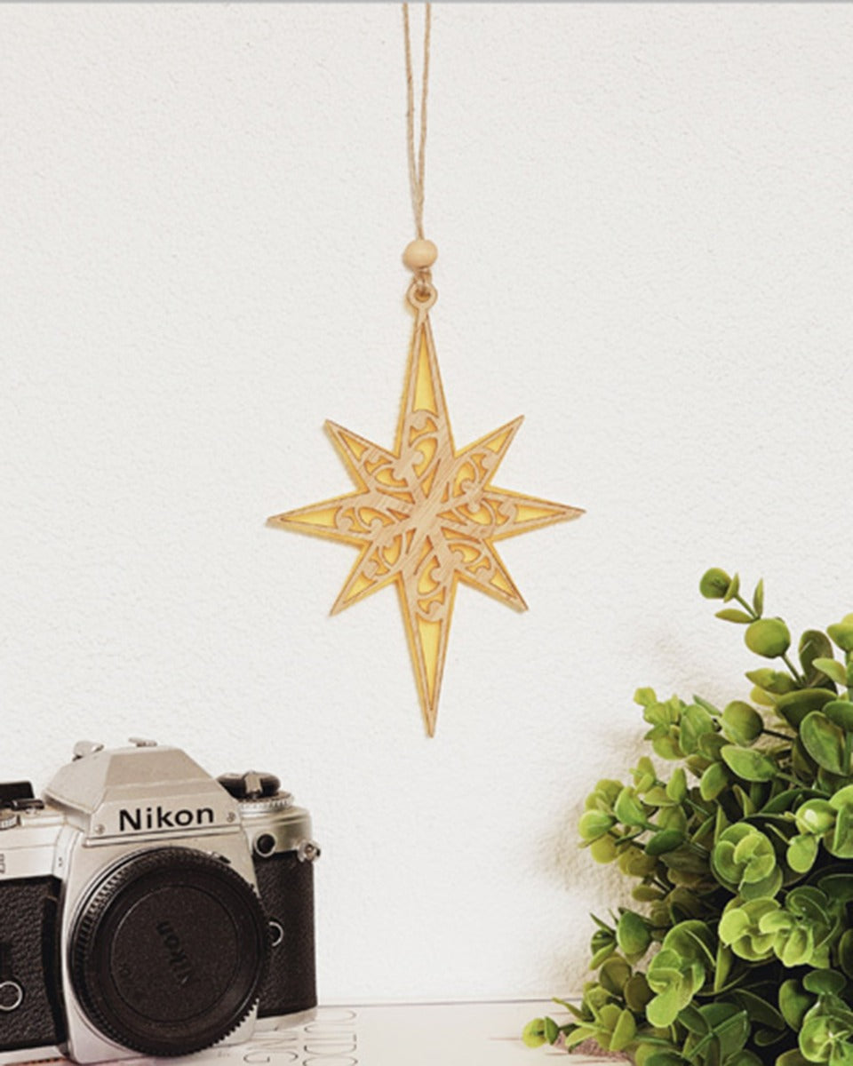NZ Star Hanging Decoration