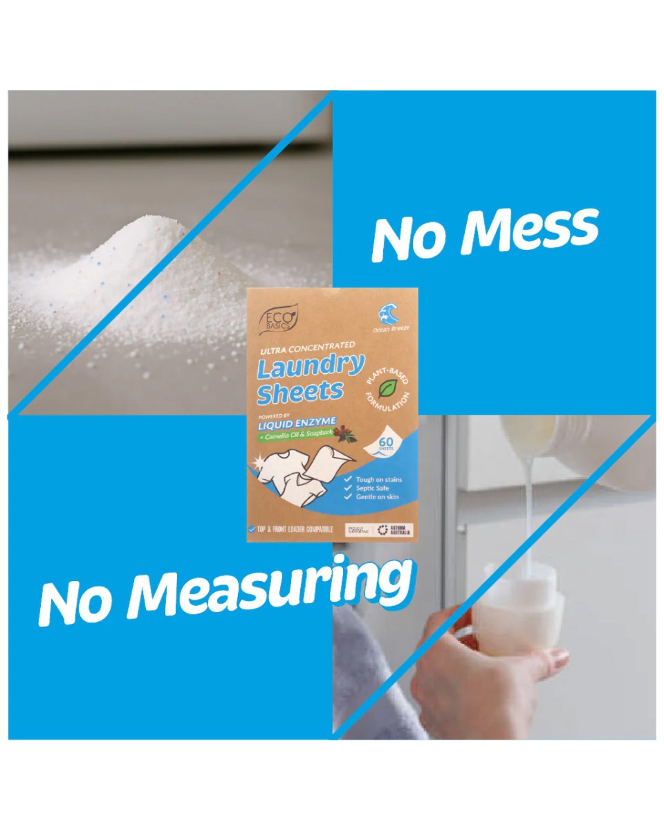 Eco Basics Laundry Sheets 60pk