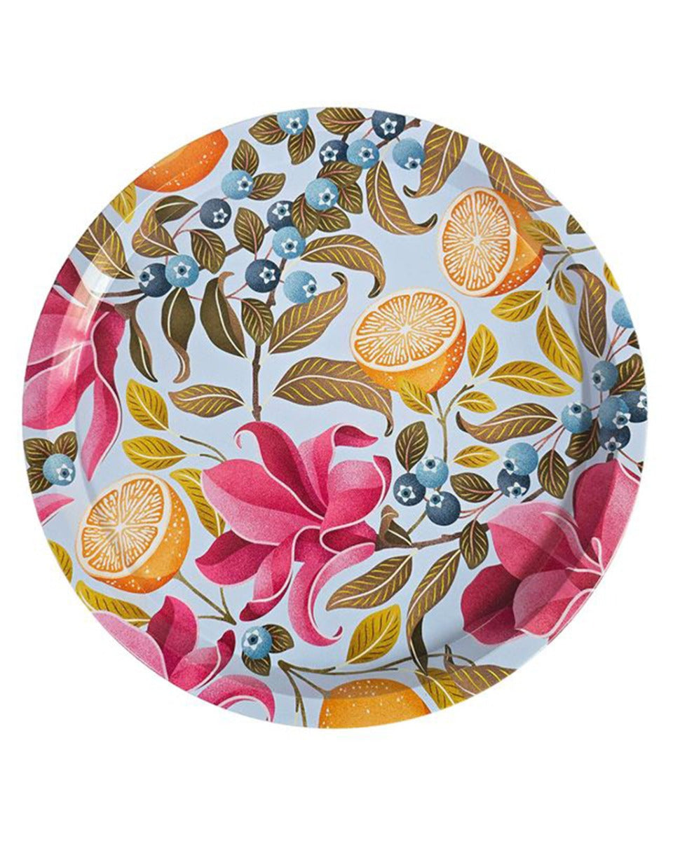 Tin Tea Tray with New Zealand Design