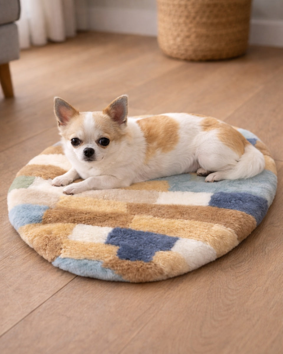 Sheepskin Dog Bed