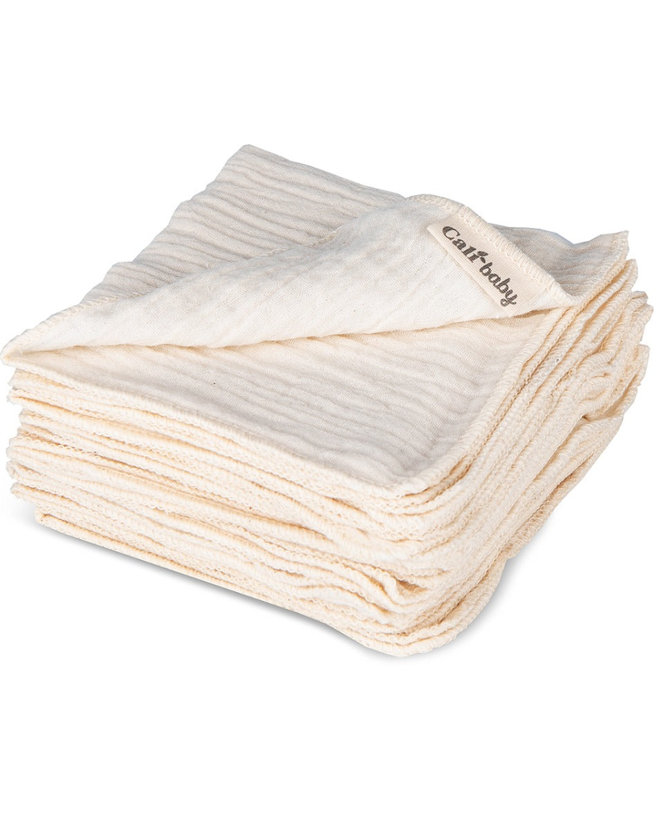 Reusable Organic Cotton Wet Wipes 12pk