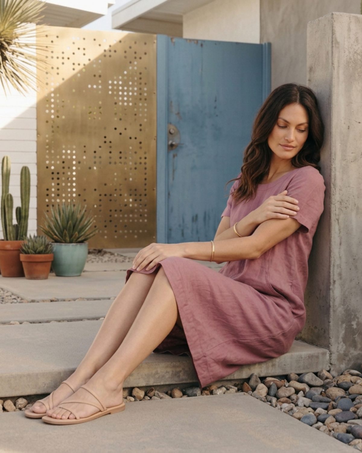 Hemp Shift Dress