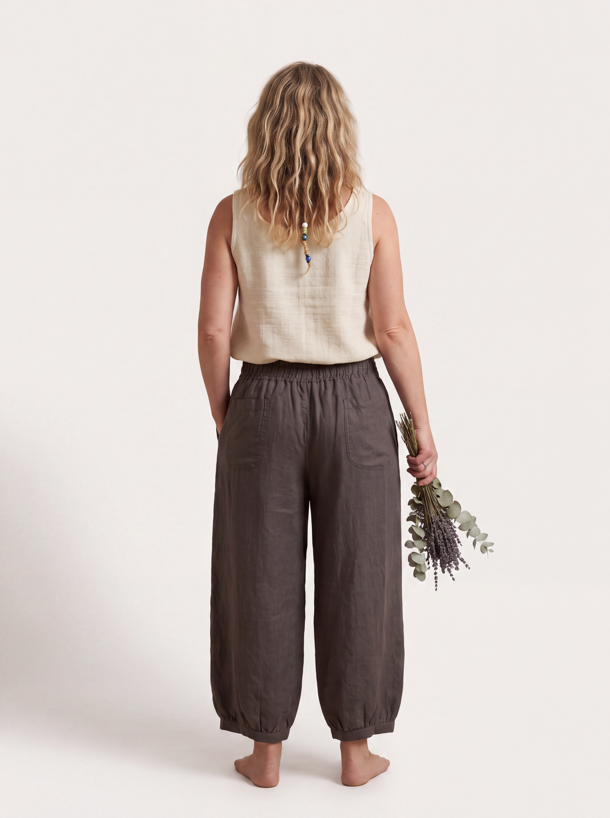 Hemp Wide Leg Trousers