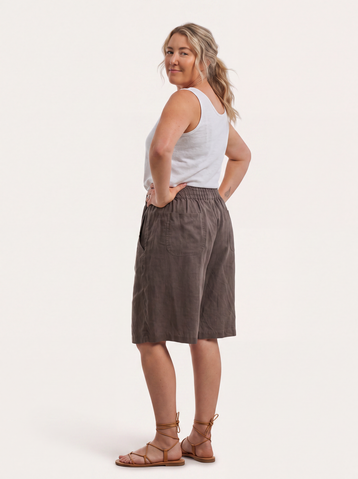 Hemp Bermuda Shorts