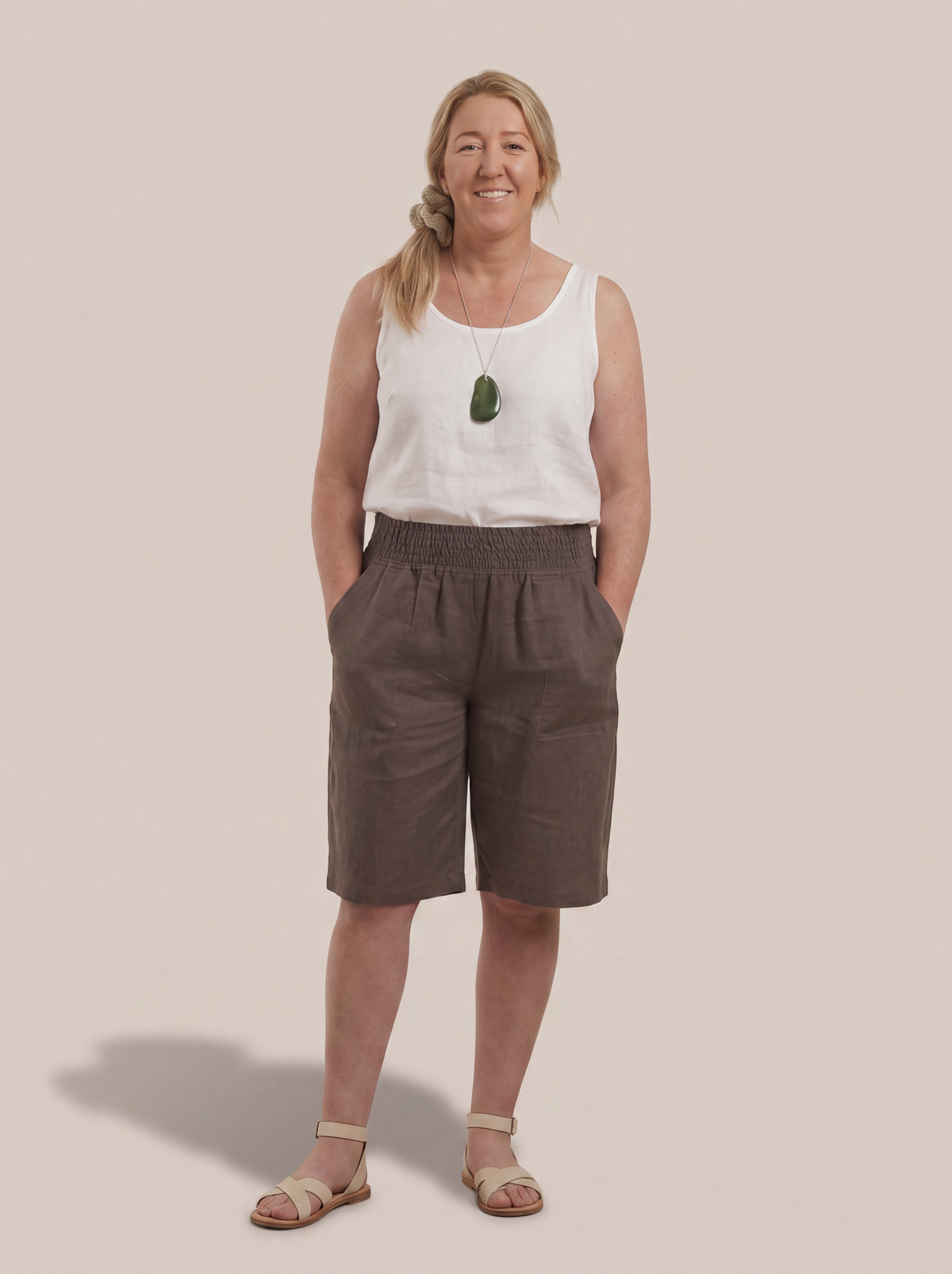 Hemp Bermuda Shorts