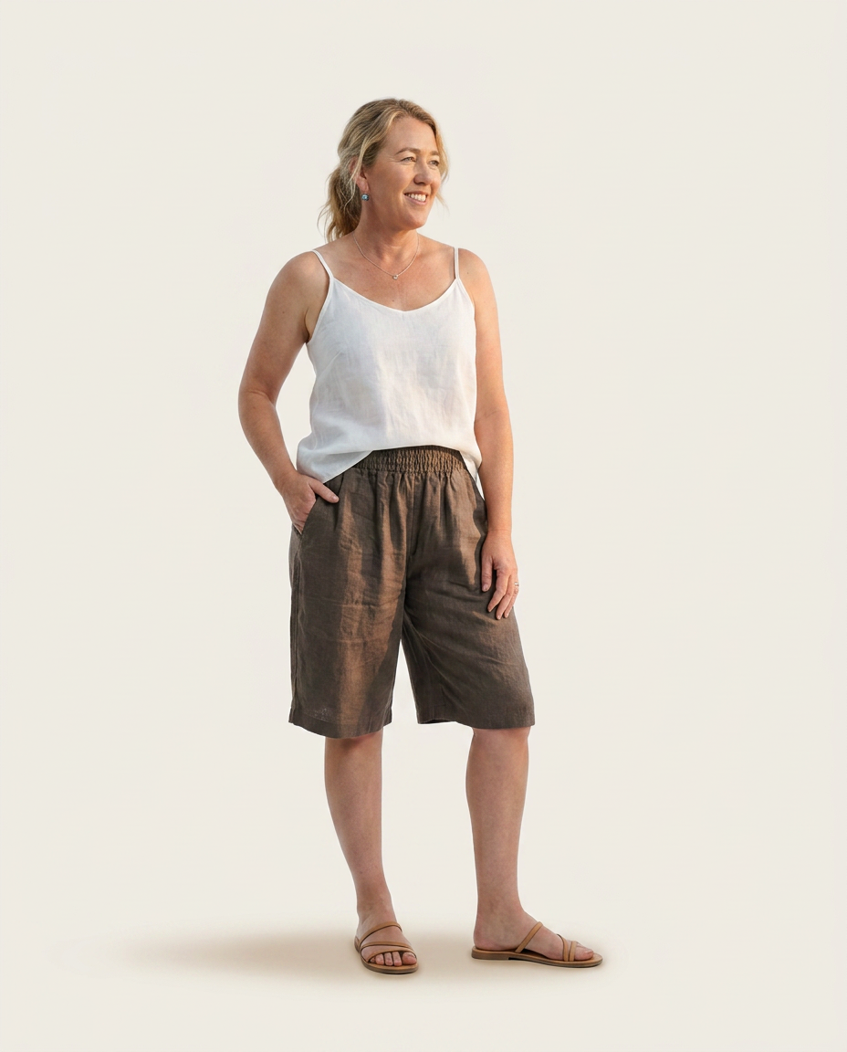 Hemp Bermuda Shorts