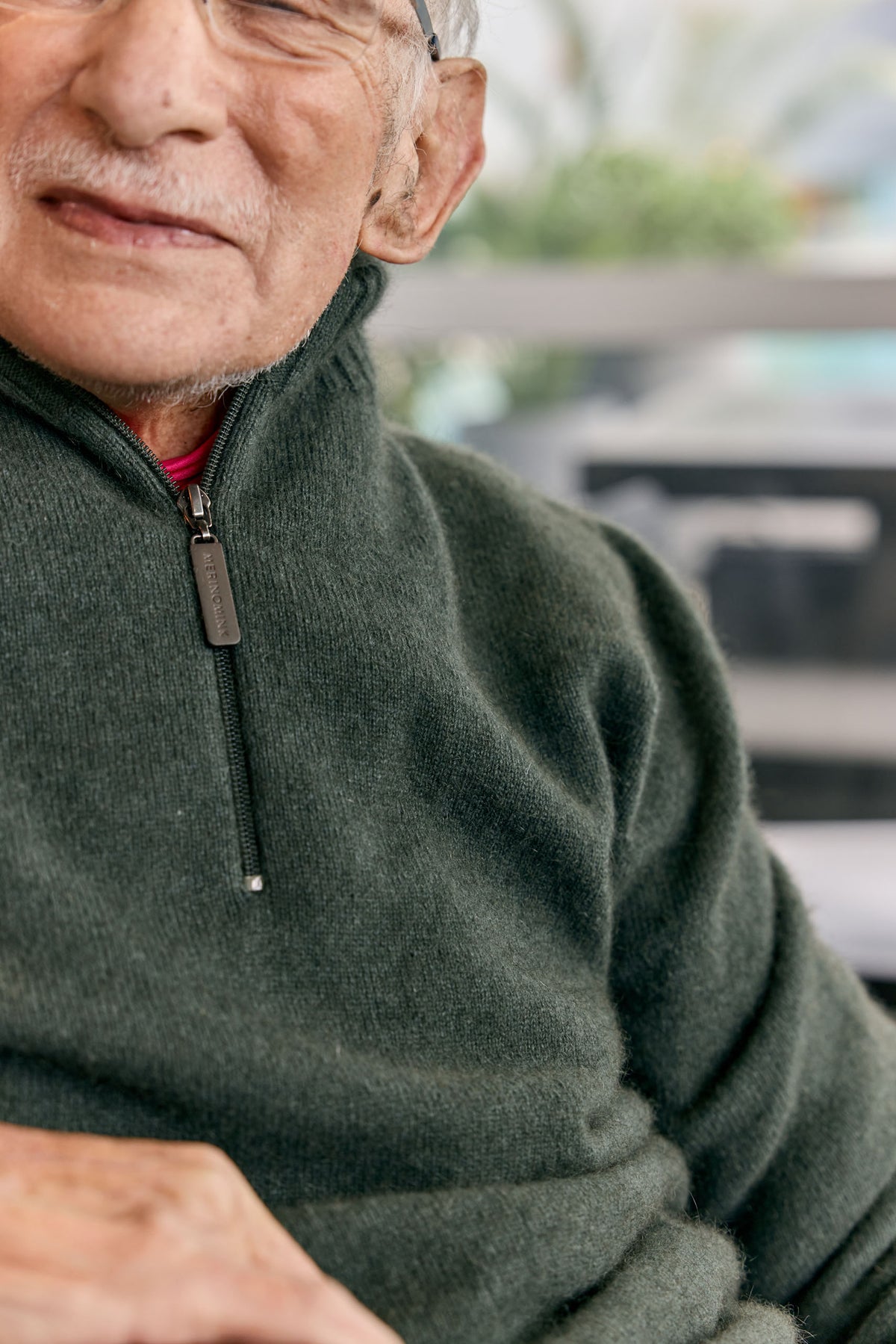 Possum Merino Whittaker Half Zip