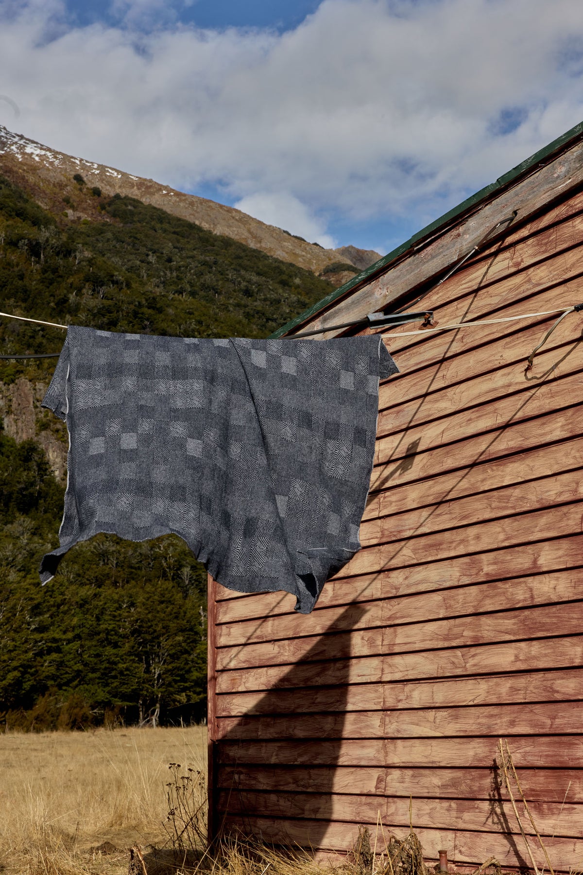 Possum Merino Jacquard Throw