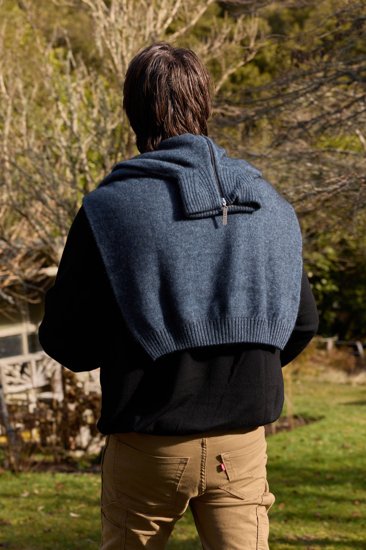 Possum Merino Kepler Zip Neck Sweater