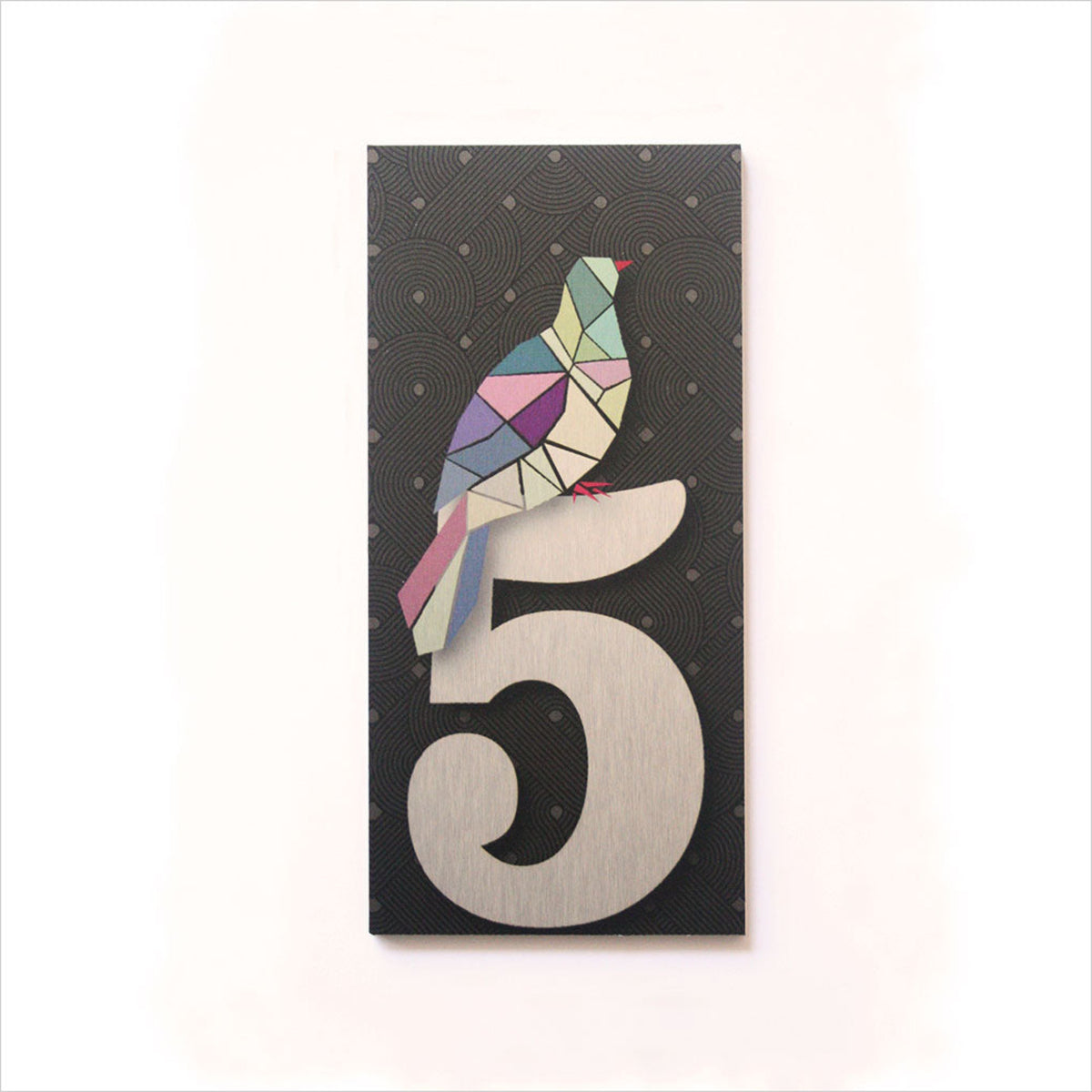 house  and letter box number 