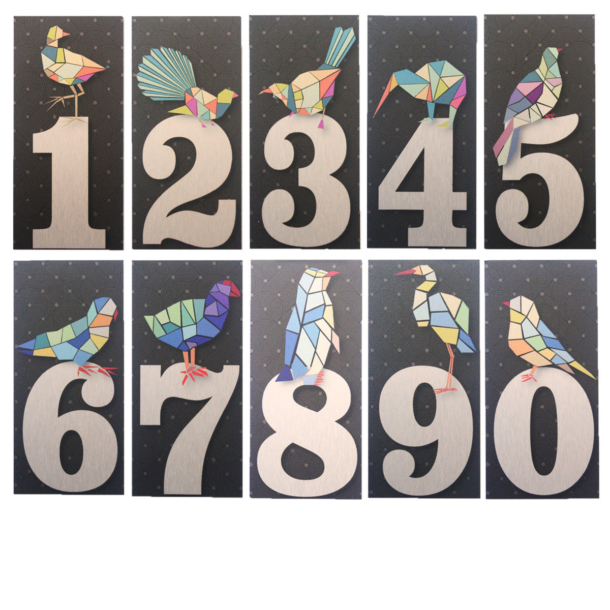 house  and letter box number 