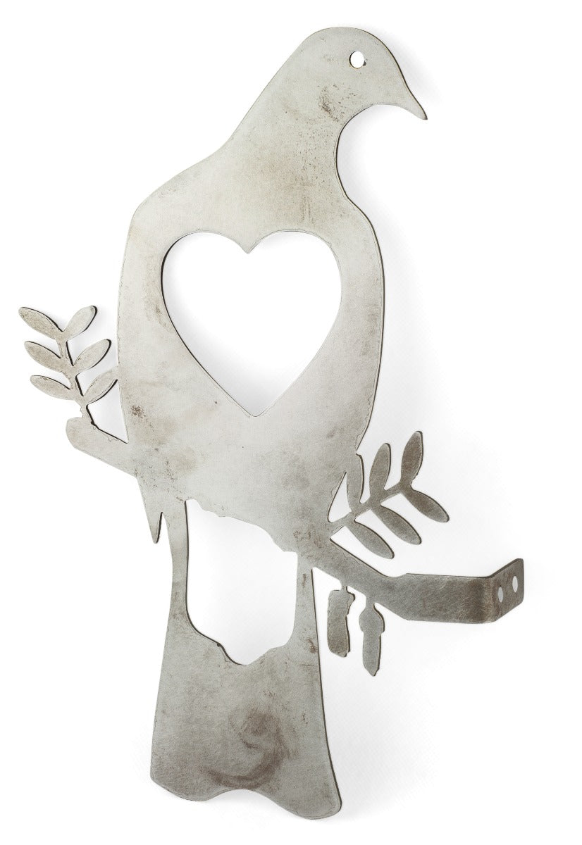 Rustic Metal Bird Art