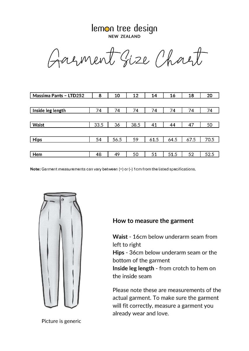 Lemon Tree Massima Pants