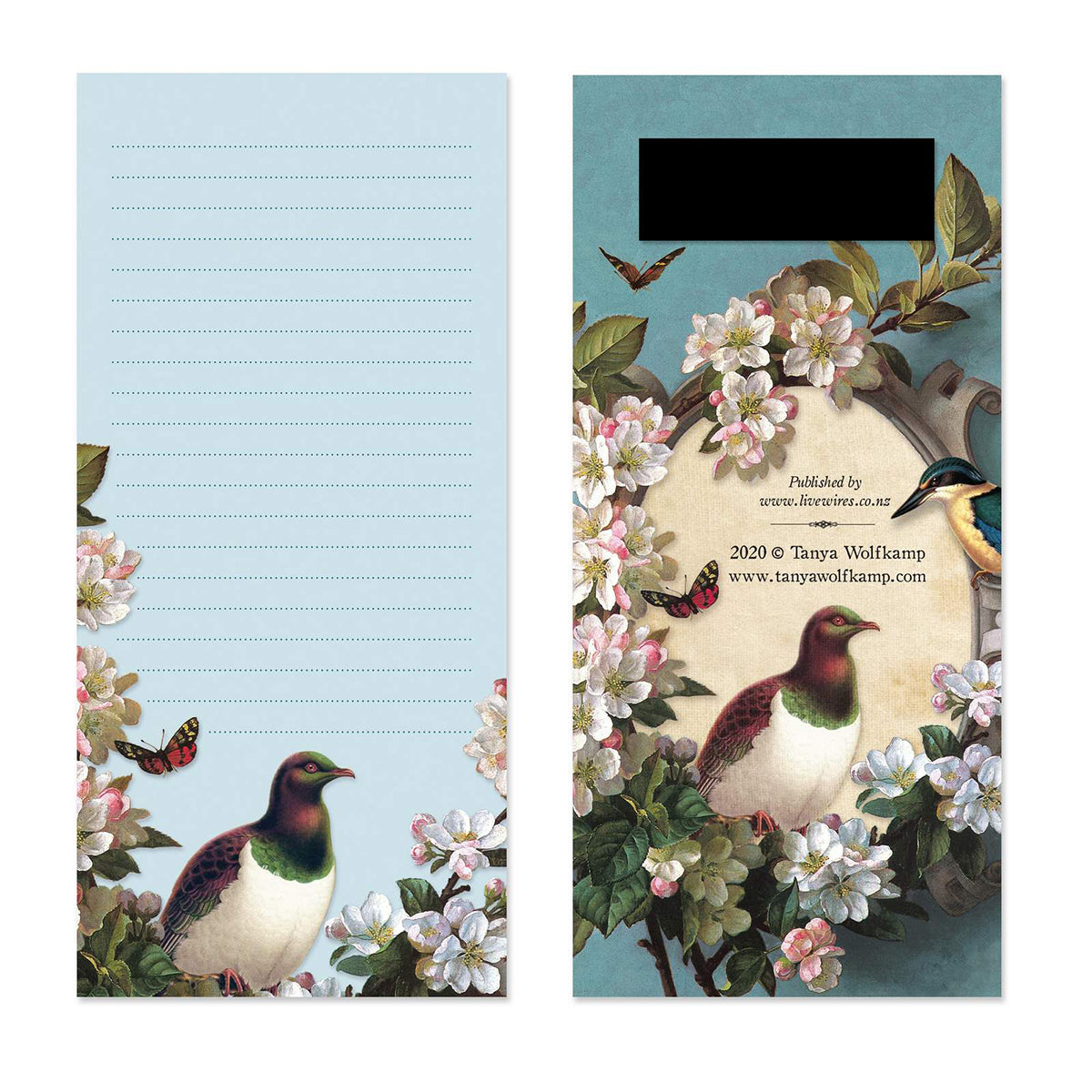Magnetic List Pad by Wolfkamp & Stone
