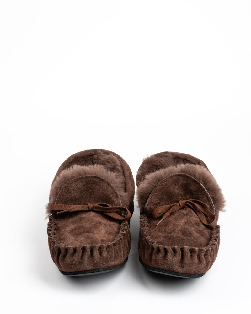 Sheepskin Traditional Hard Sole Moccasins