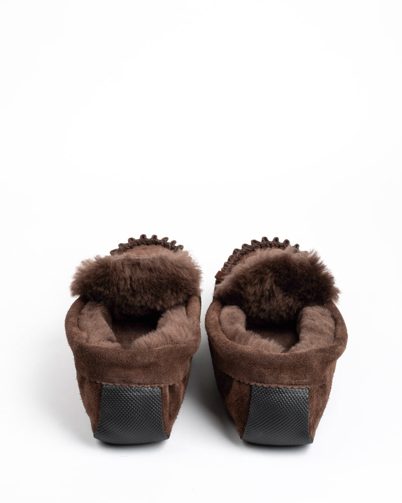 Sheepskin Traditional Hard Sole Moccasins