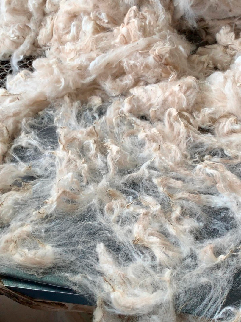 Natural fibres detail